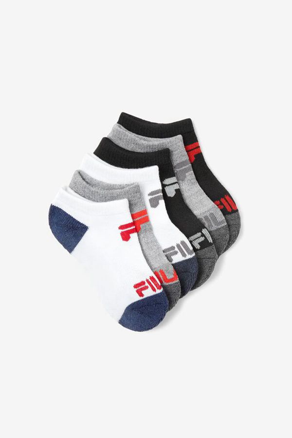 Fila Ponožky Detske Viacfarebný - Cushioned No Show 10-Pack Vypredaj - Slovakia 05984-EYXO